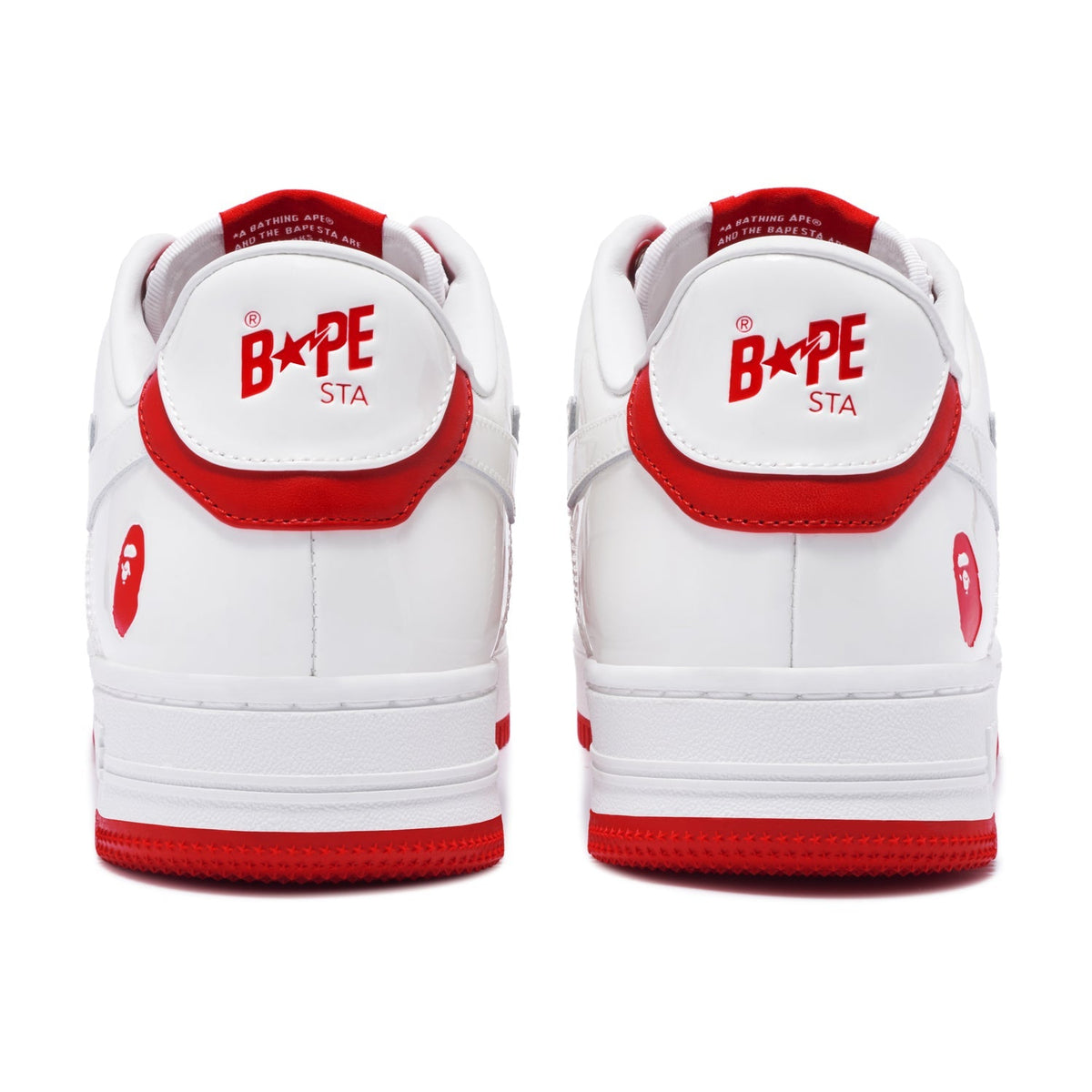 Bape Sta Red/White