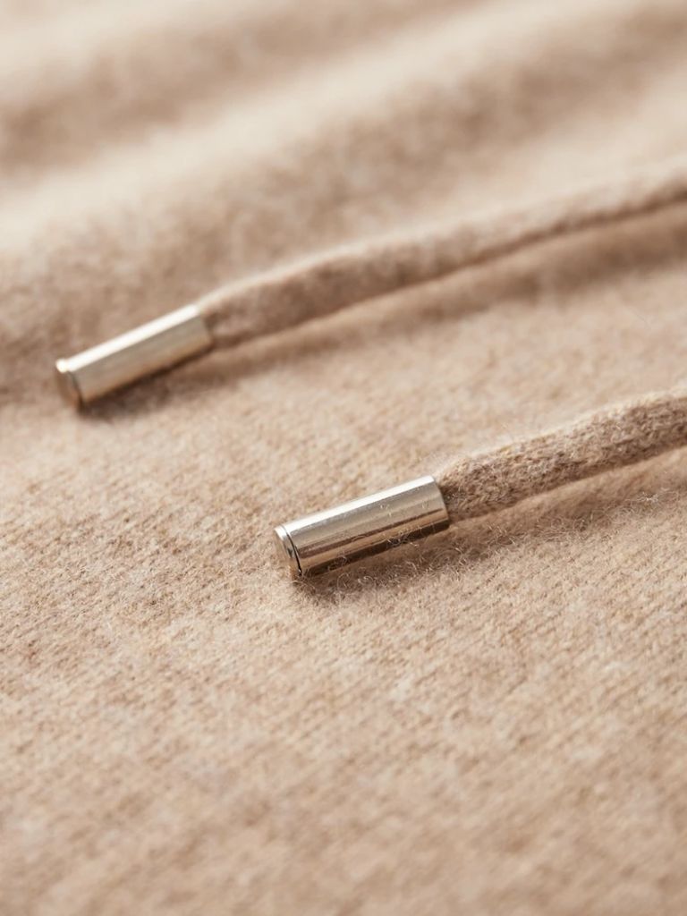 100% Cashmere Hooded Sweater - Verocci Essentials