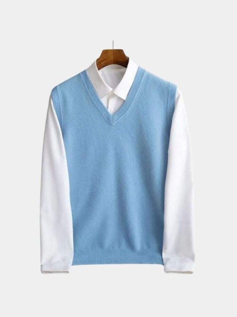 100% Merino Wool Sweater Vest - Verocci Essentials