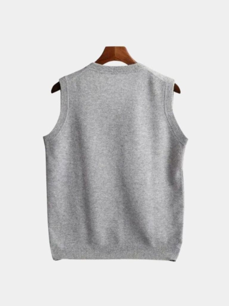 100% Merino Wool Sweater Vest - Verocci Essentials