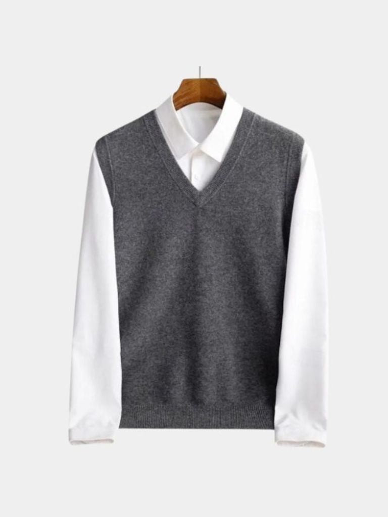 100% Merino Wool Sweater Vest - Verocci Essentials