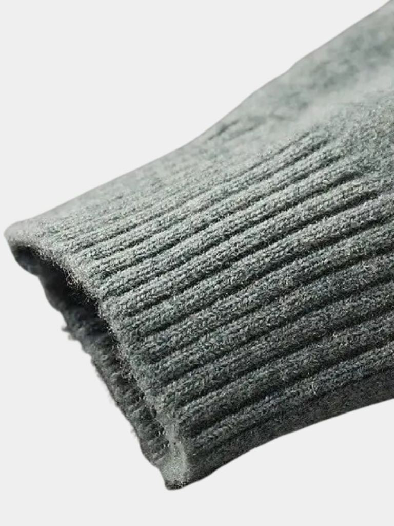 100% Merino Wool Turtleneck Sweater - Verocci Essentials