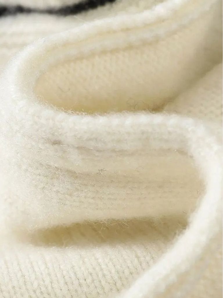 100% Wool Fair Isle Pullover Sweater Jumper - Verocci Essentials