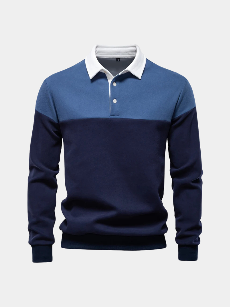 Alpine Zip-Neck Polo Pullover - Verocci Essentials
