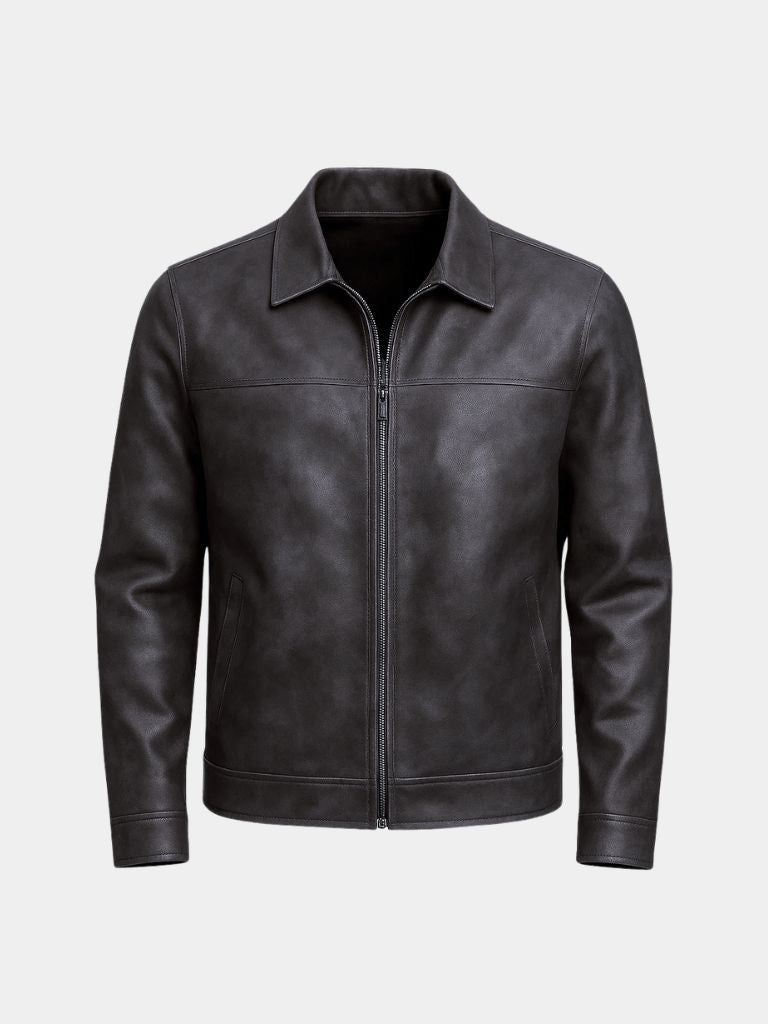 Regent Estate Leather Jacket - Verocci Essentials