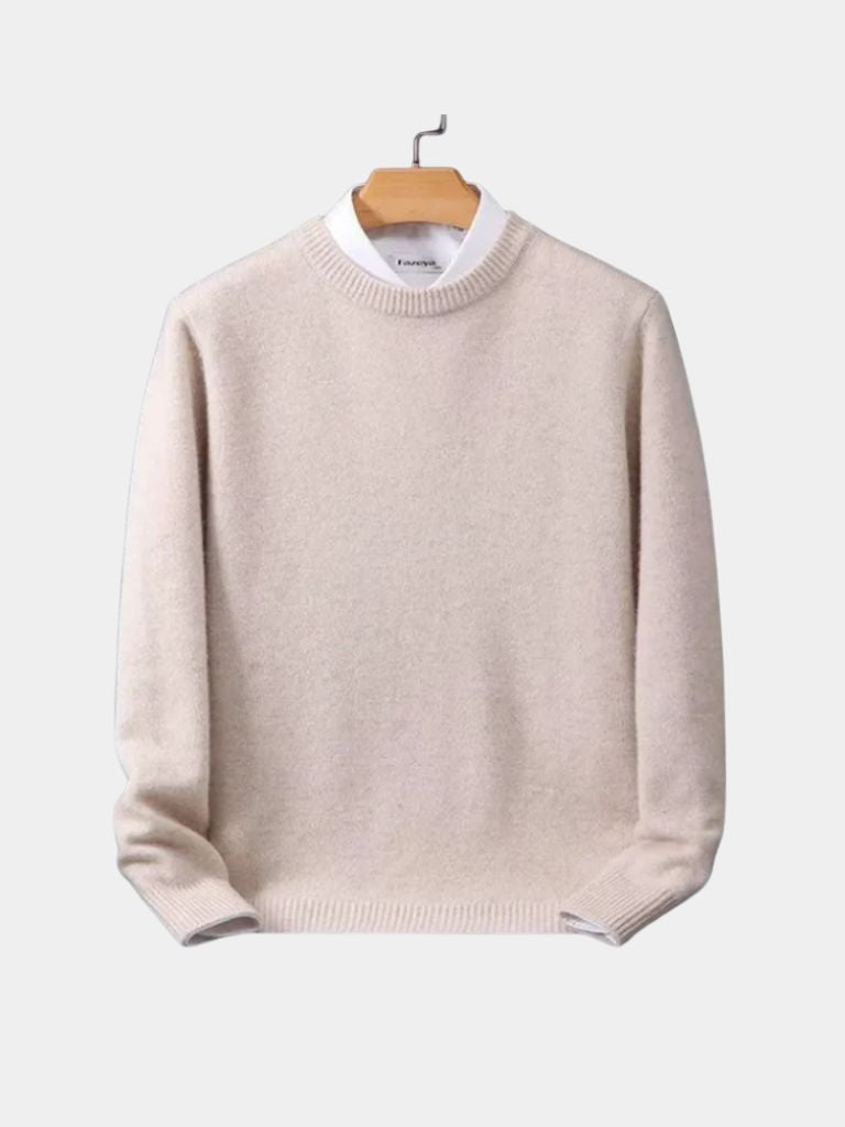 Linear Core Cotton Pullover - Verocci Essentials