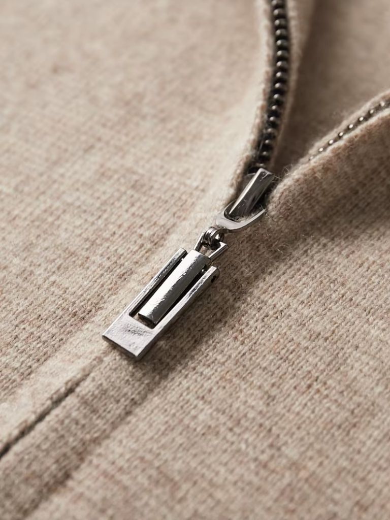Cashmere Heritage Knit Jacket - Verocci Essentials