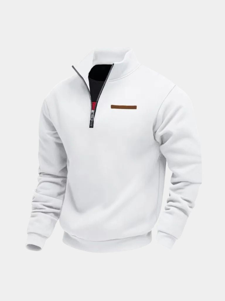 Slate Urban High Collar Pullover - Verocci Essentials