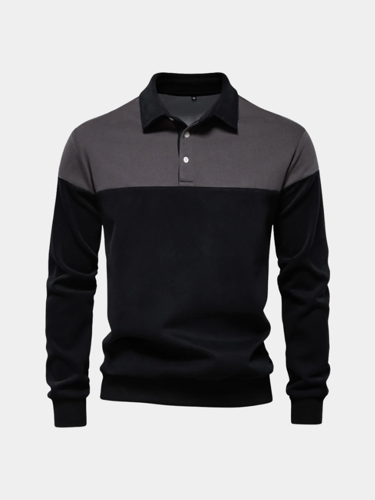 Alpine Zip-Neck Polo Pullover - Verocci Essentials