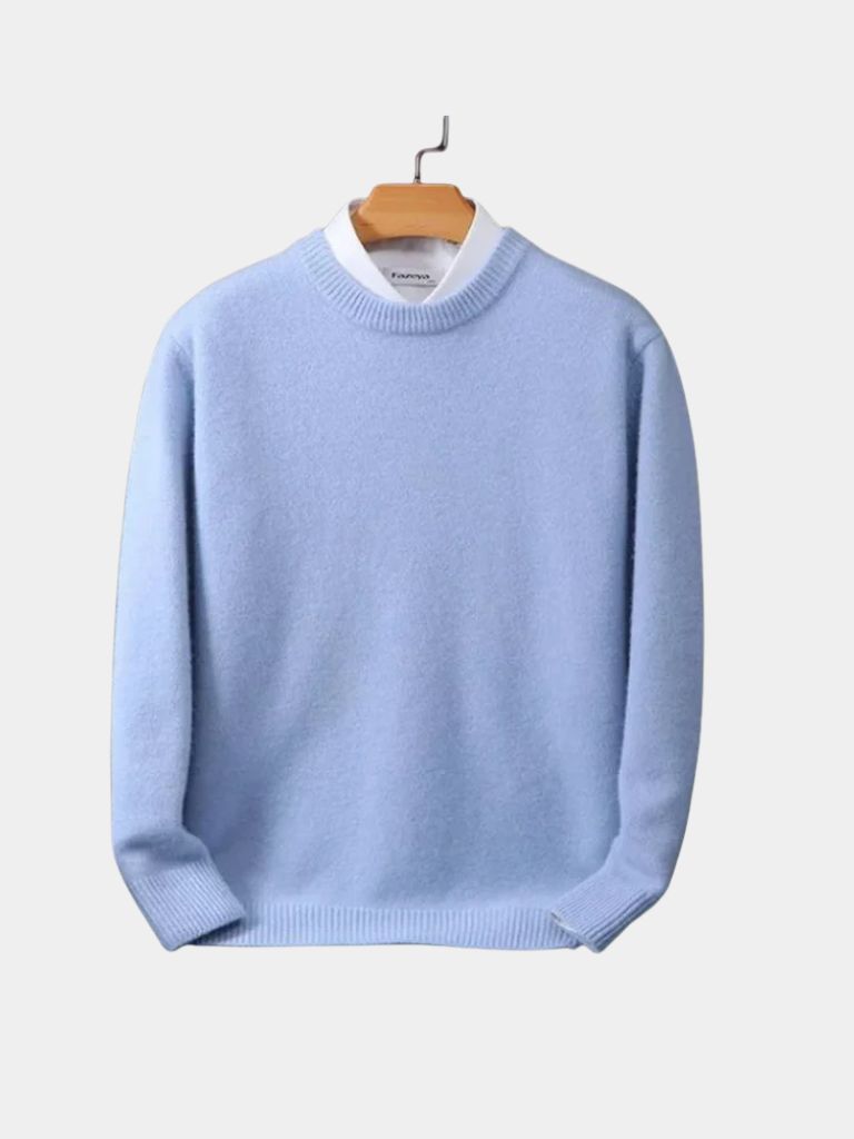 Linear Core Cotton Pullover - Verocci Essentials