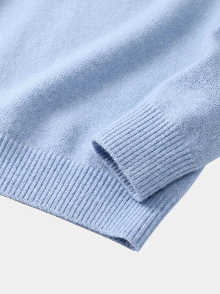 Linear Core Cotton Pullover - Verocci Essentials