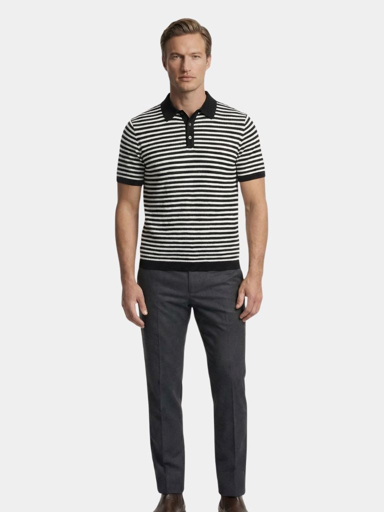 Stripe Class Polo - Verocci Essentials