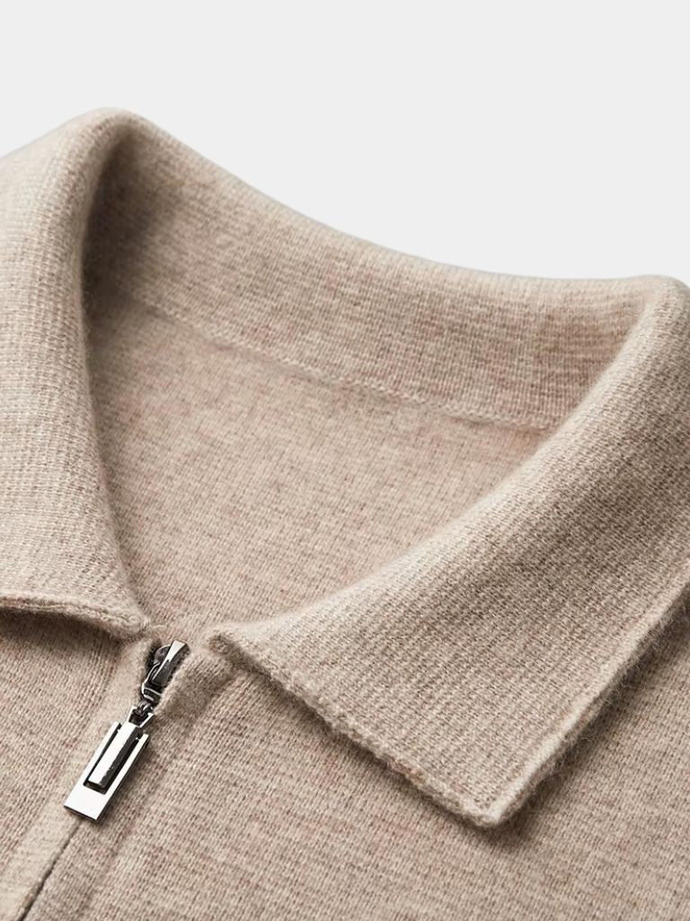 Cashmere Heritage Knit Jacket - Verocci Essentials