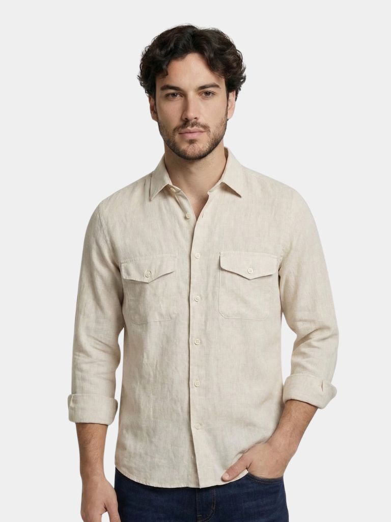 Old Money Long Sleeve Shirt - Verocci Essentials