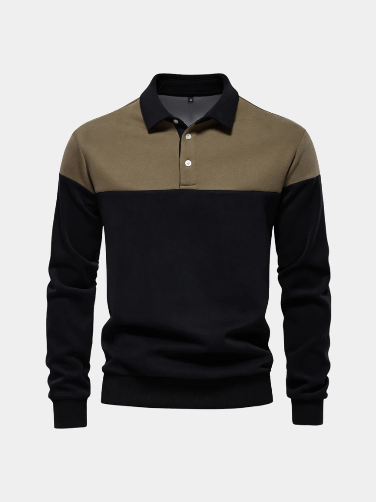 Alpine Zip-Neck Polo Pullover - Verocci Essentials