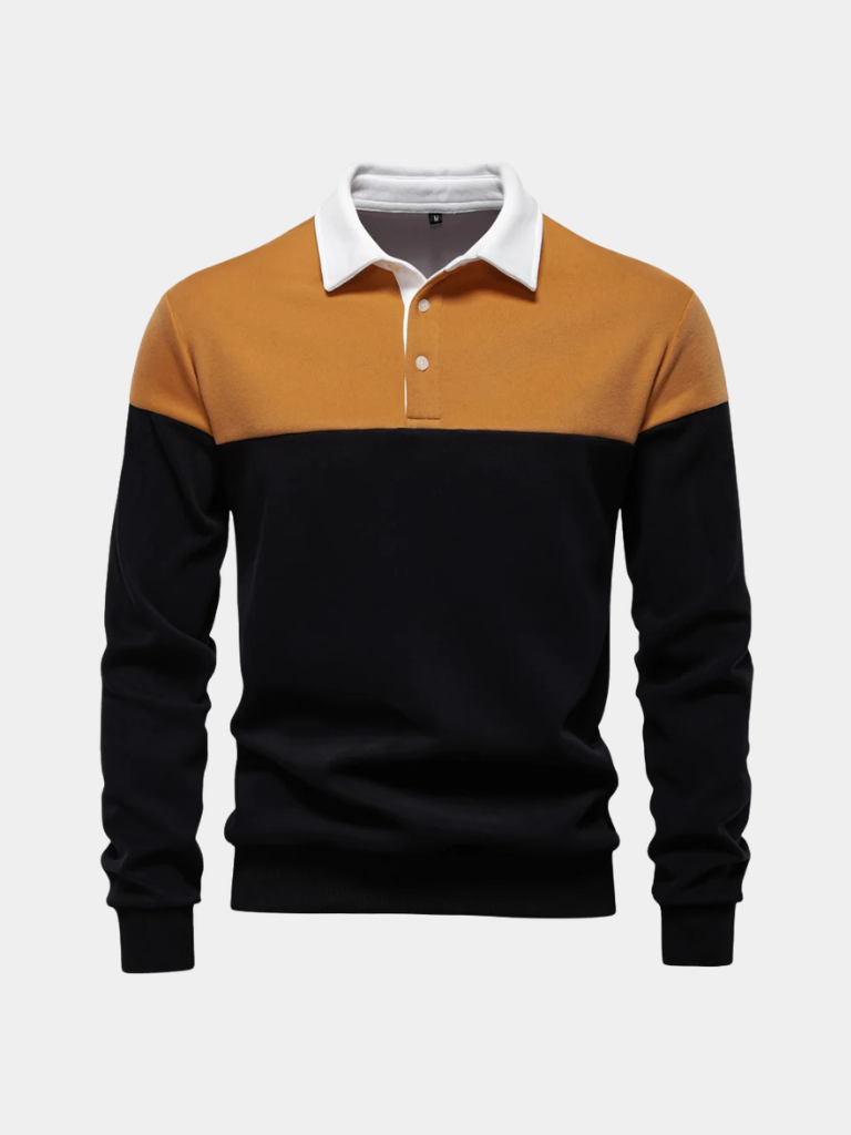 Alpine Zip-Neck Polo Pullover - Verocci Essentials