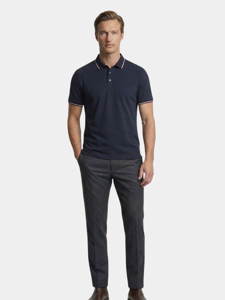 Midnight Trim Polo – Verocci Essentials