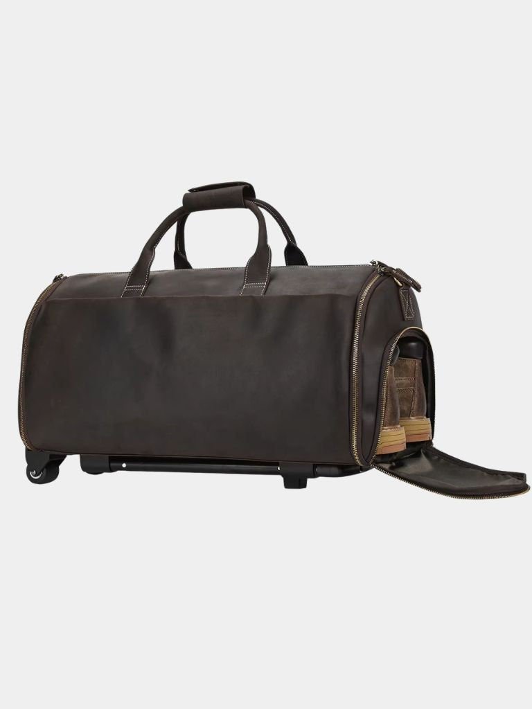 Continental Weekender Leather Travel Bag - Verocci Essentials