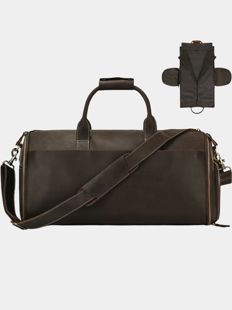 Continental Weekender Leather Travel Bag - Verocci Essentials