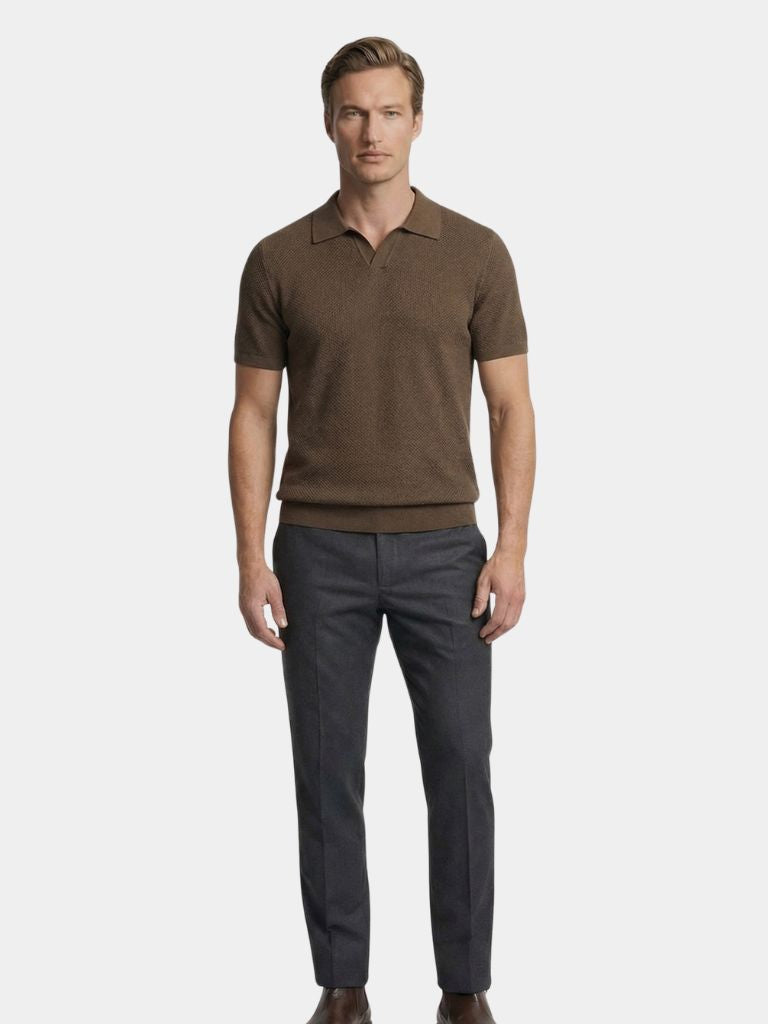 Brownstone Polo Shirt – Verocci Essentials