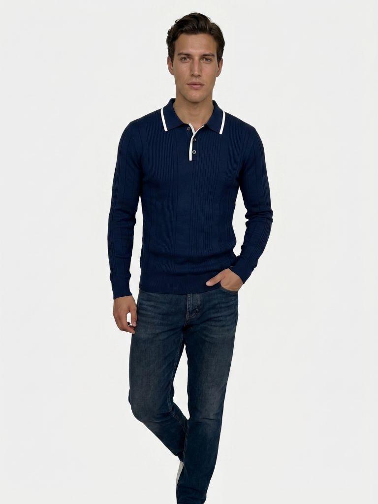 Langford Polo Knit Shirt - Verocci Essentials