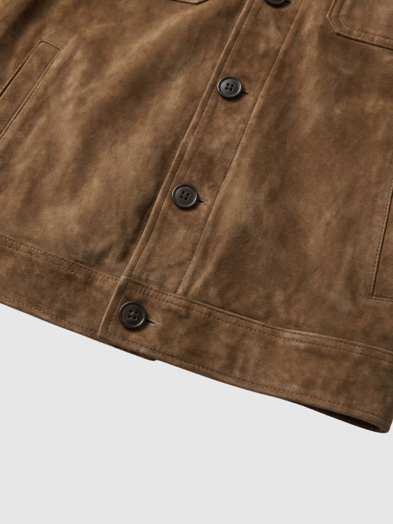 Garrison Suede Vintage Jacket - Verocci Essentials