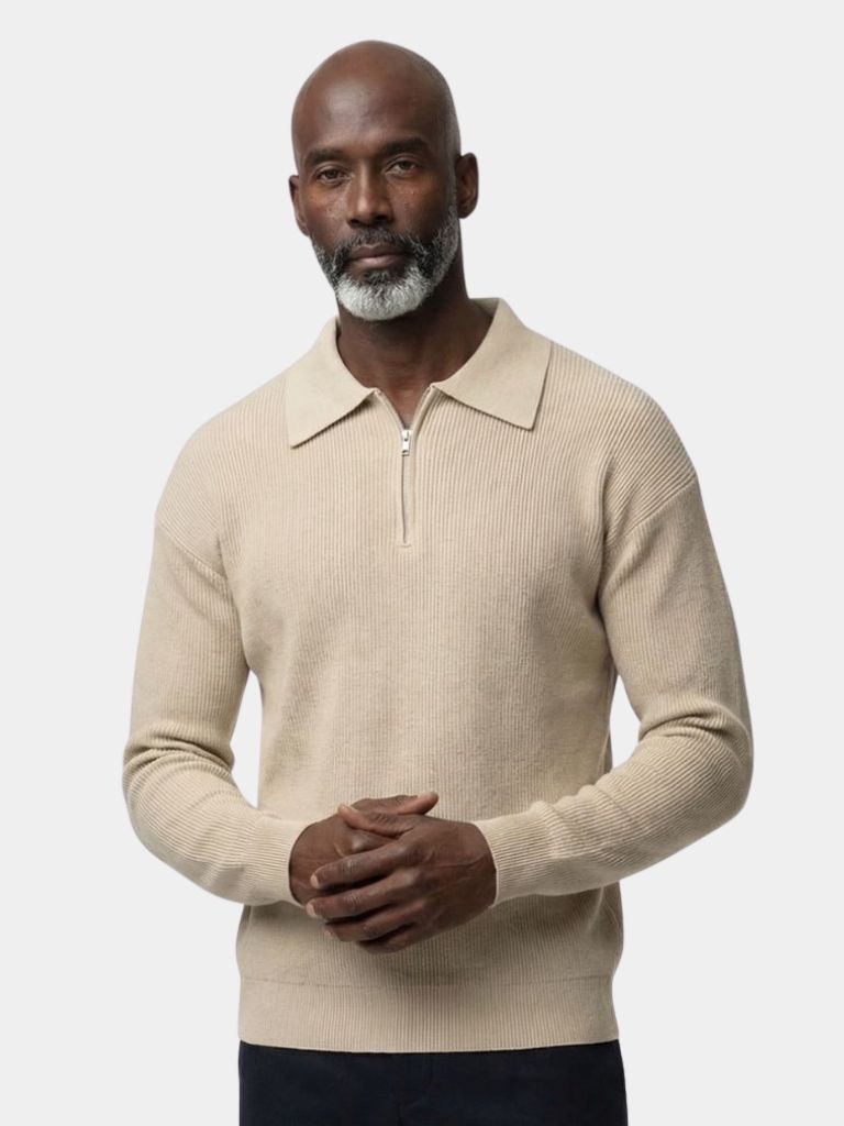 Essential Half Zip Pullover Sweater - Verocci Essentials