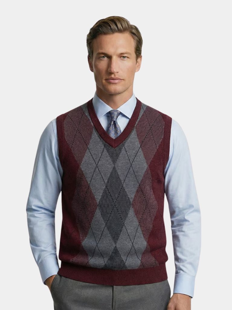 Academic Essential Knit Vest - Verocci Essentials