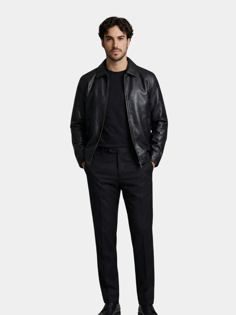 Denver Leather Jacket - Verocci Essentials
