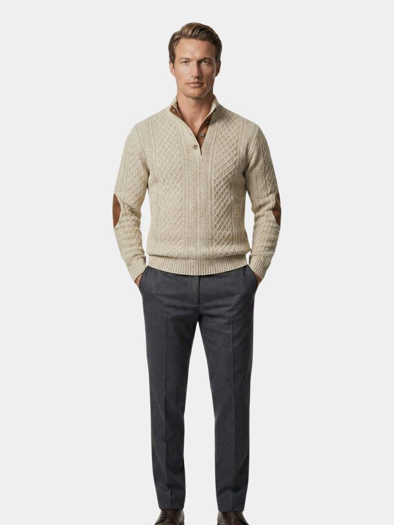 Classic High Collar Pullover - Verocci Essentials