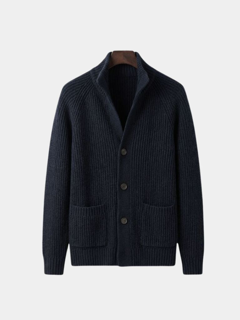 Classic Heritage Botton Knit Jacket - Verocci Essentials