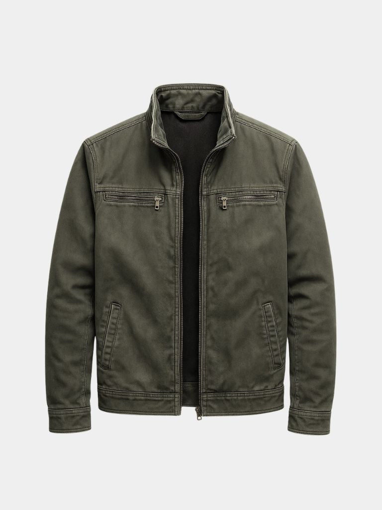 Valmont Vintage Olive Field Jacket - Verocci Essentials