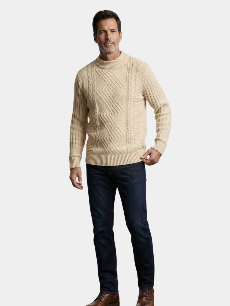 Minimalist Textured Sweater - Verocci Essentials