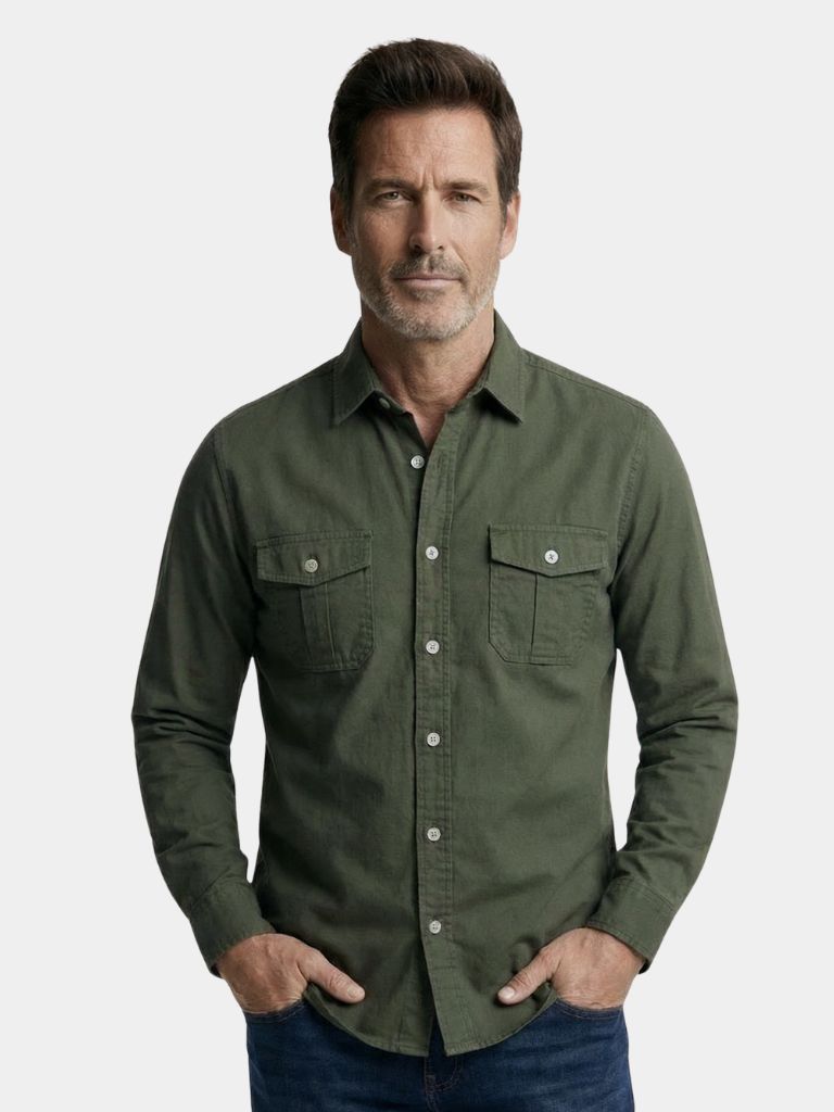 Vintage Long Sleeve Shirt - Verocci Essentials
