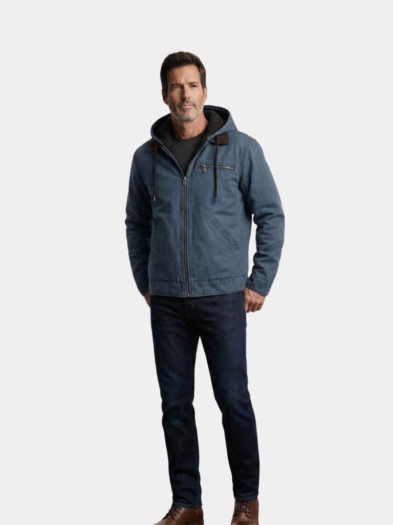 Essential Hooded Work Jacket - Verocci Essentials