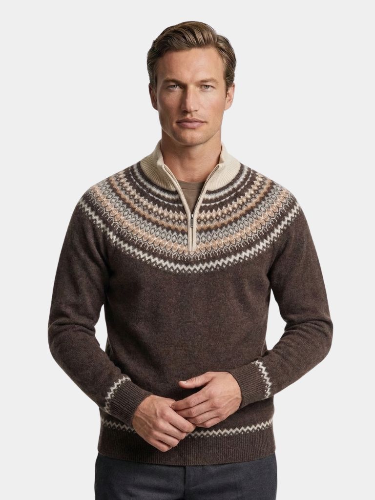 Valenbourg Nordic Knit Sweater - Verocci Essentials