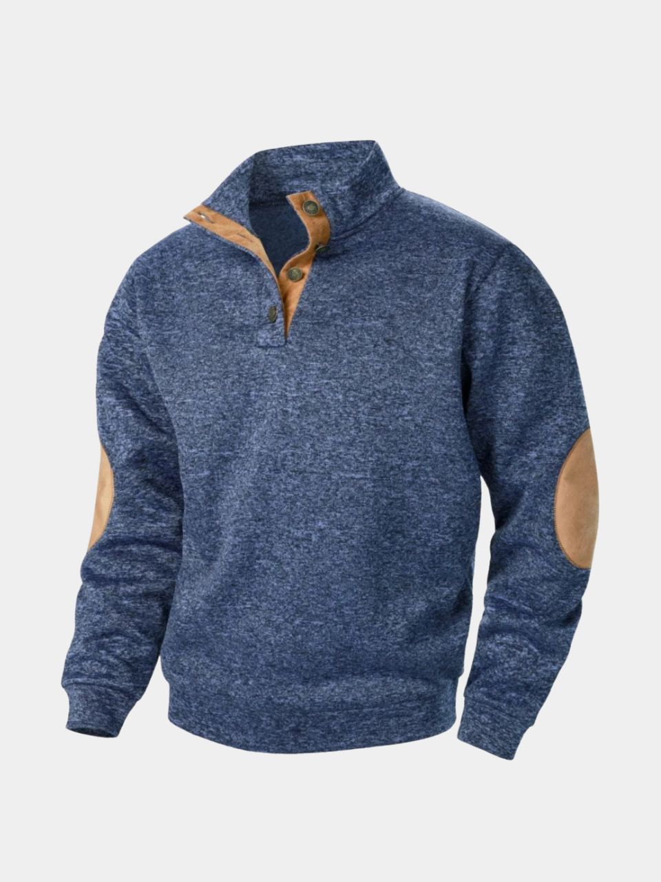 Lucien Heritage Elbow High Collar Pullover - Verocci Essentials