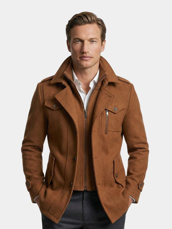 Old Money Two-Piece Winter Coat - Verocci Essentials