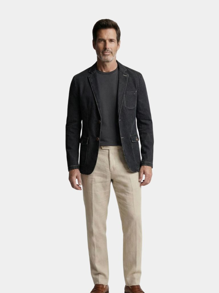 Denim Covenant Blazer Jacket – Verocci Essentials