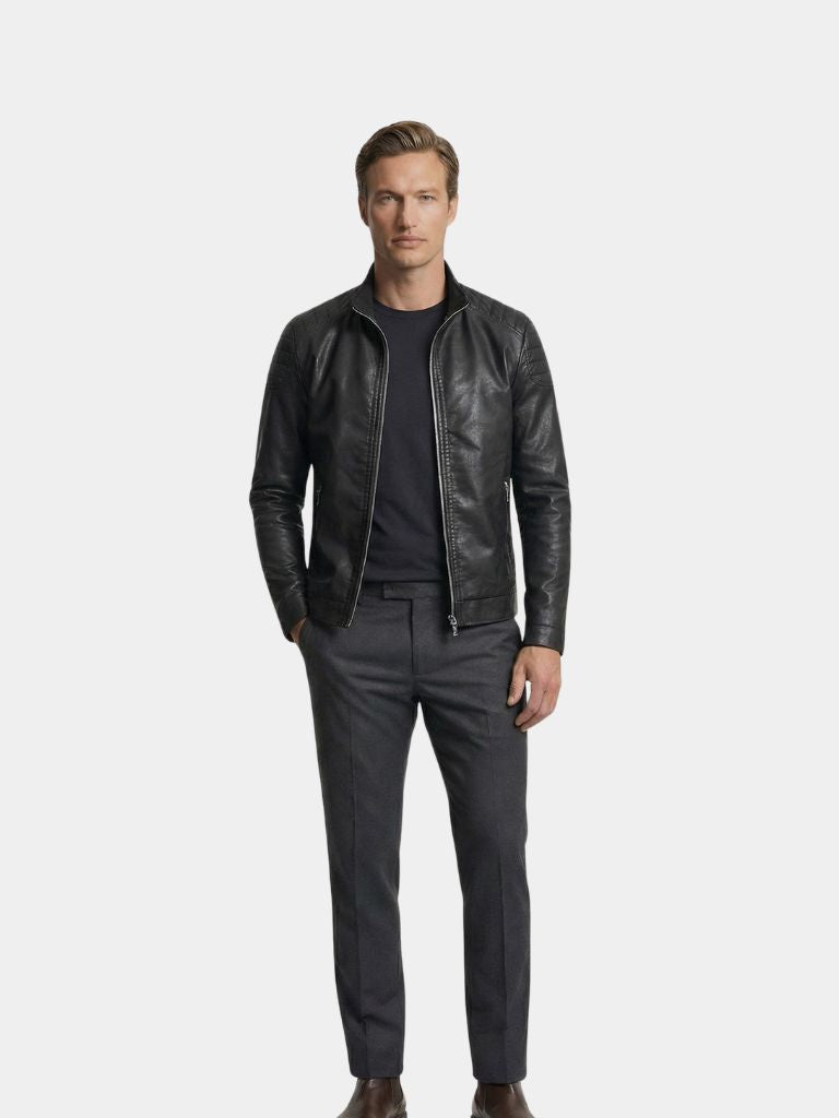 Crusader Leather Jacket – Verocci Essentials