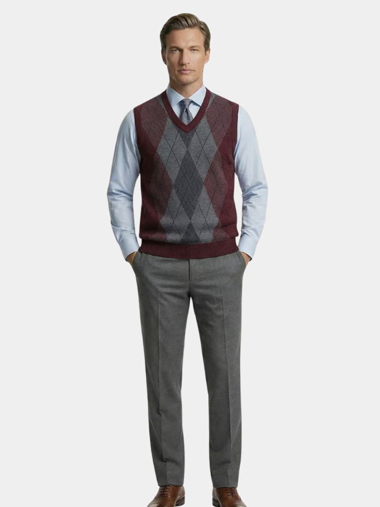 Academic Essential Knit Vest - Verocci Essentials