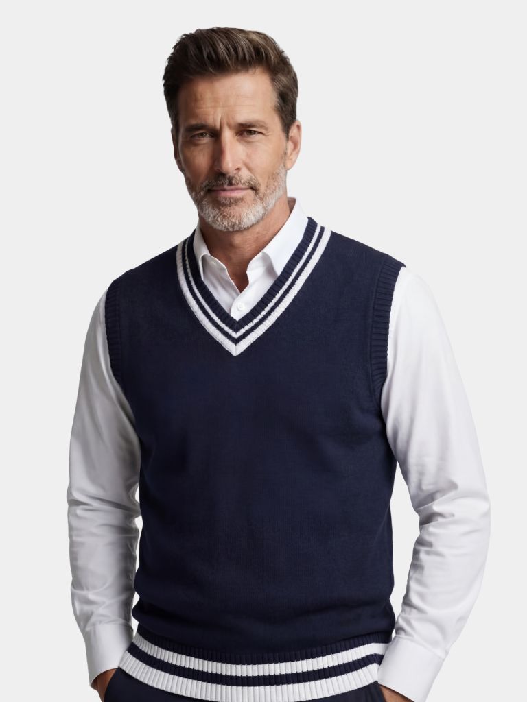 Old Money Essential Knit Vest - Verocci Essentials
