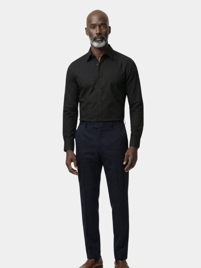 Elegant Spearpoint Collar Shirt - Verocci Essentials