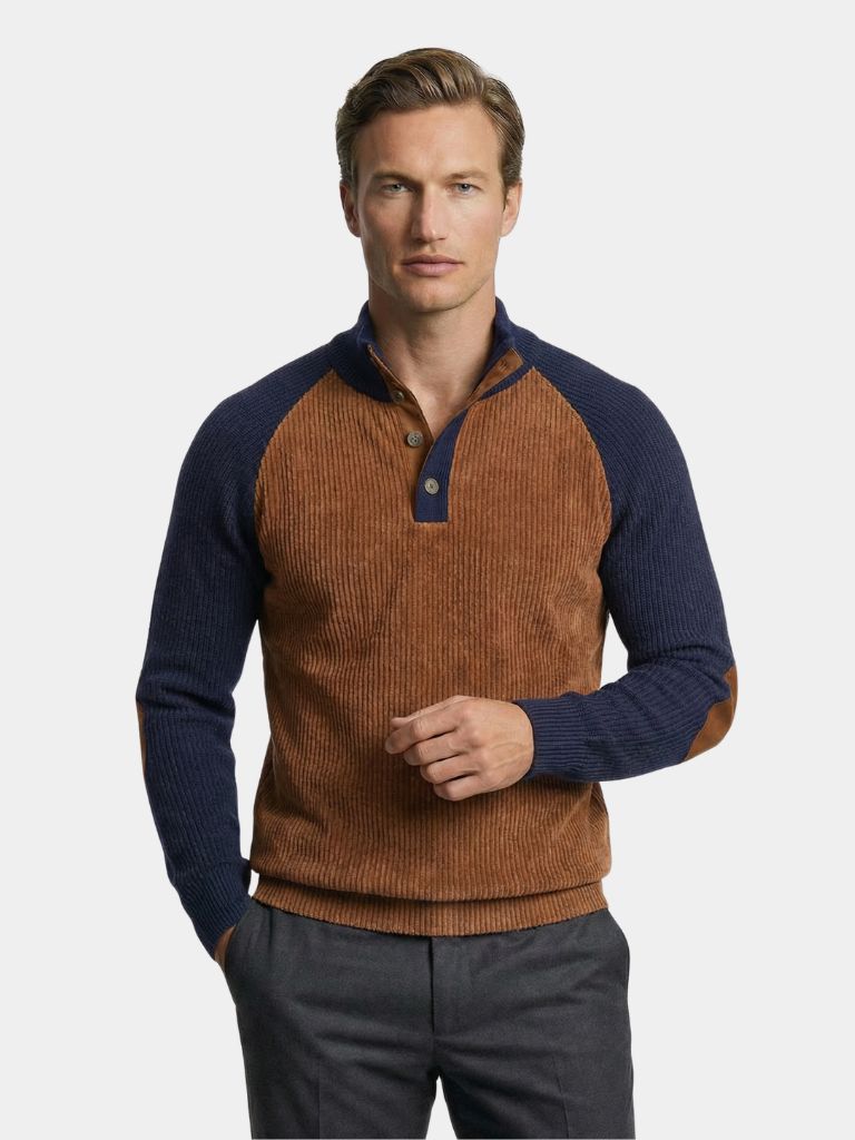 Buckridge Casual Corduroy Pullover - Verocci Essentials