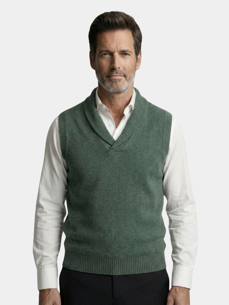British Knit Vest Waistcoat - Verocci Essentials