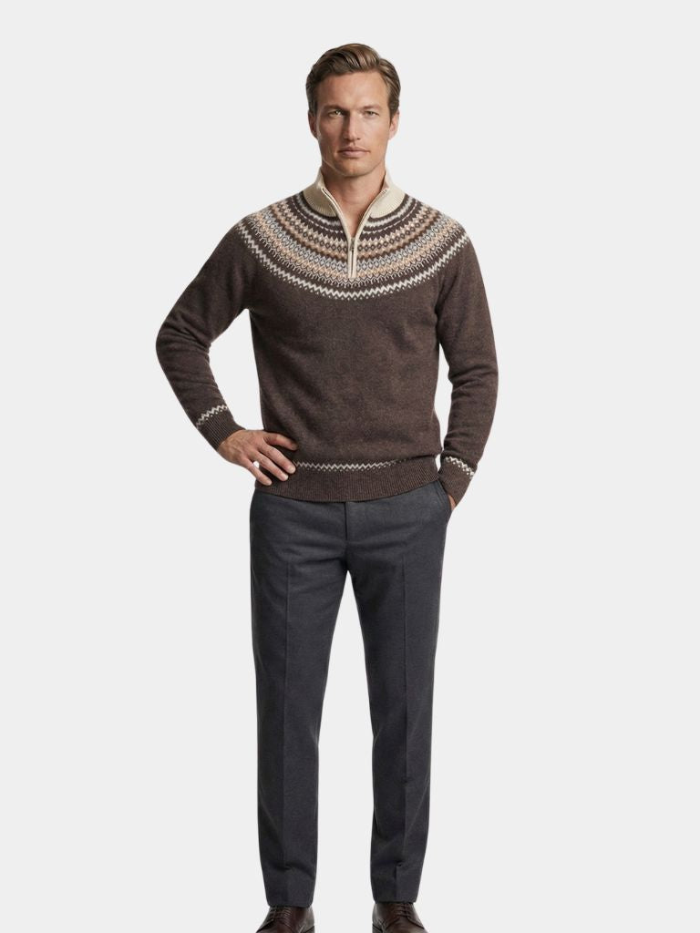 Valenbourg Nordic Knit Sweater - Verocci Essentials