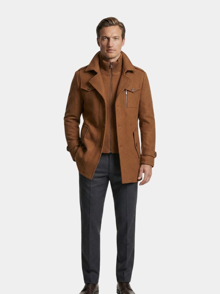 Old Money Two-Piece Winter Coat - Verocci Essentials