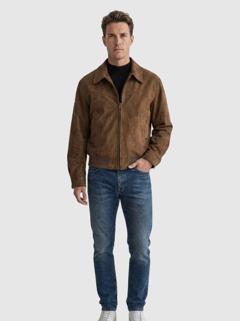 Monaco Suede Vintage Jacket - Verocci Essentials
