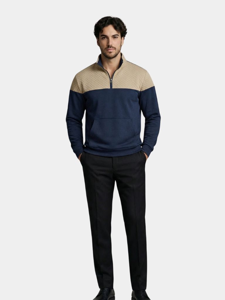 Cambridge Dual-Tone Winter Pullover - Verocci Essentials