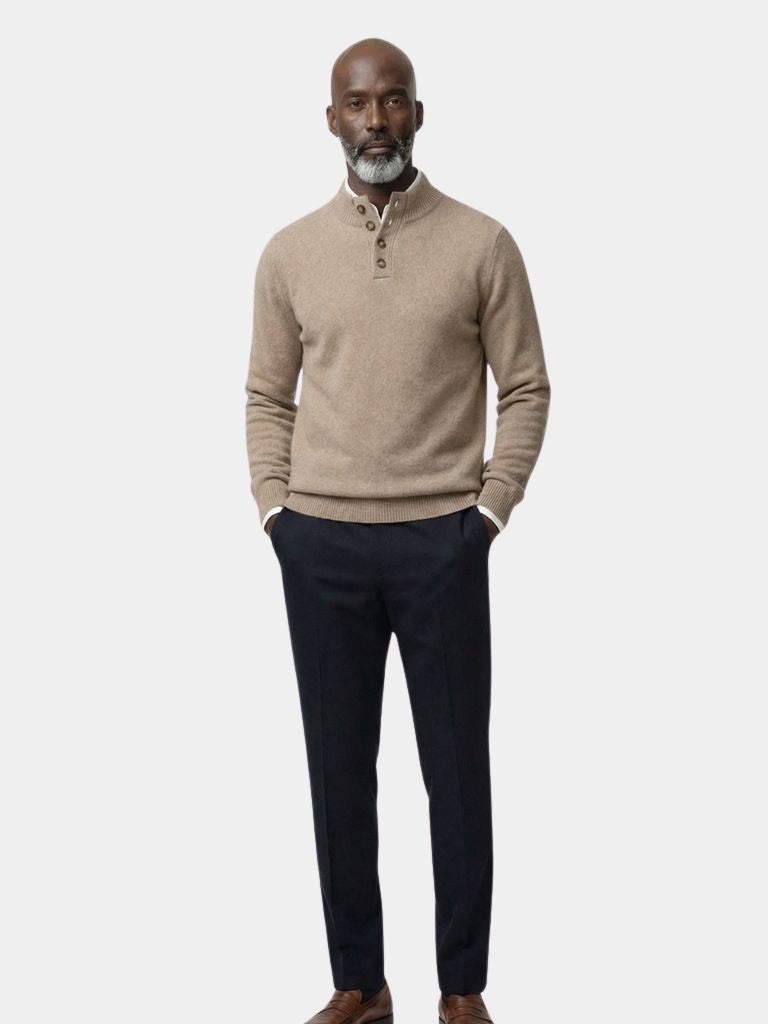 Timeless Luxe Cashmere Pullover - Verocci Essentials